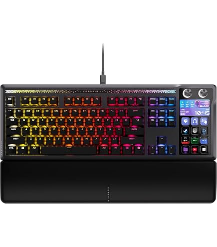 Amazon.com: CORSAIR K70 CORE CH-910971E-JP Linear RGB Red Axis
